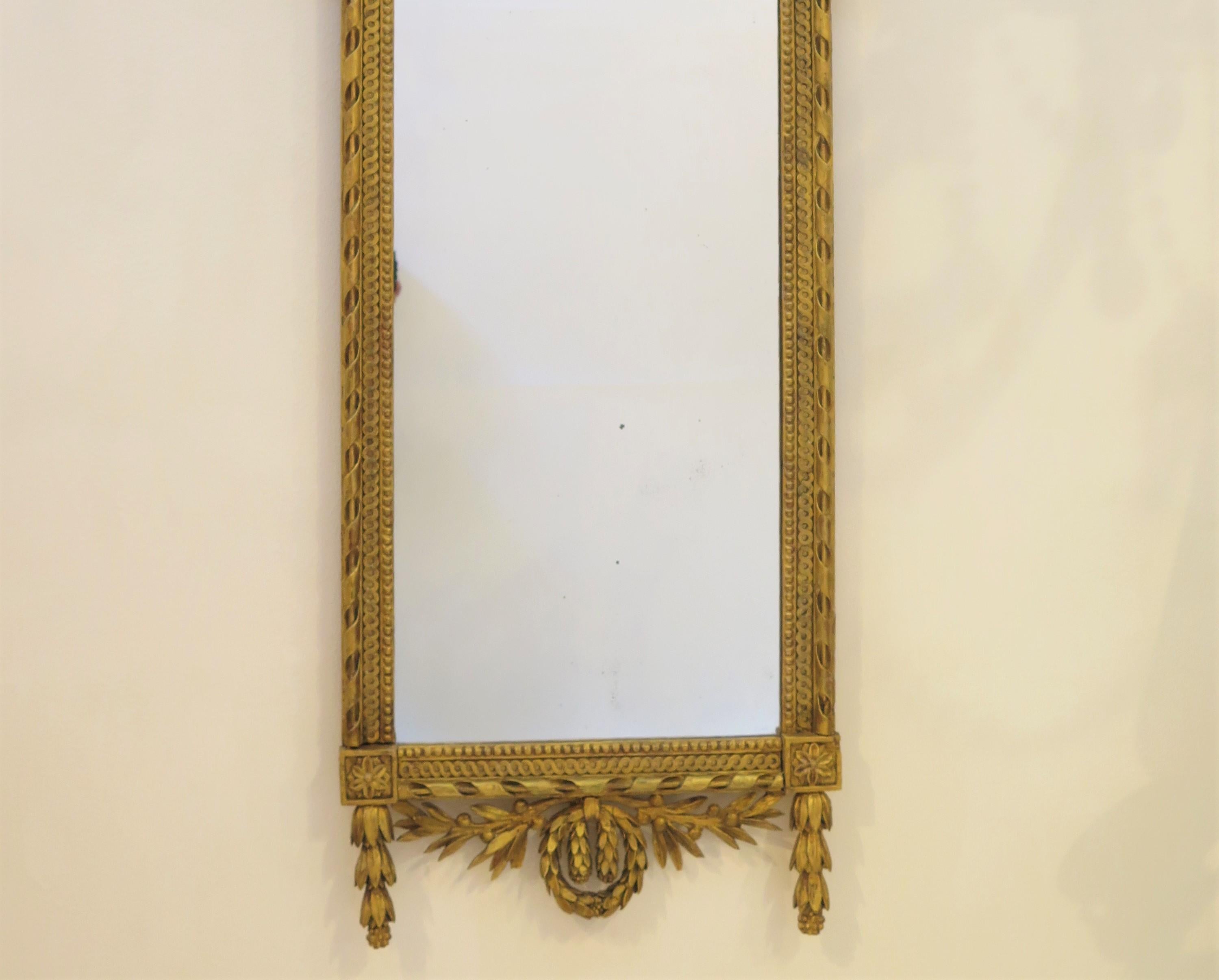 Italienisches neoklassizistisches Pfeilerglas, CIRCA 1770 im Angebot 2