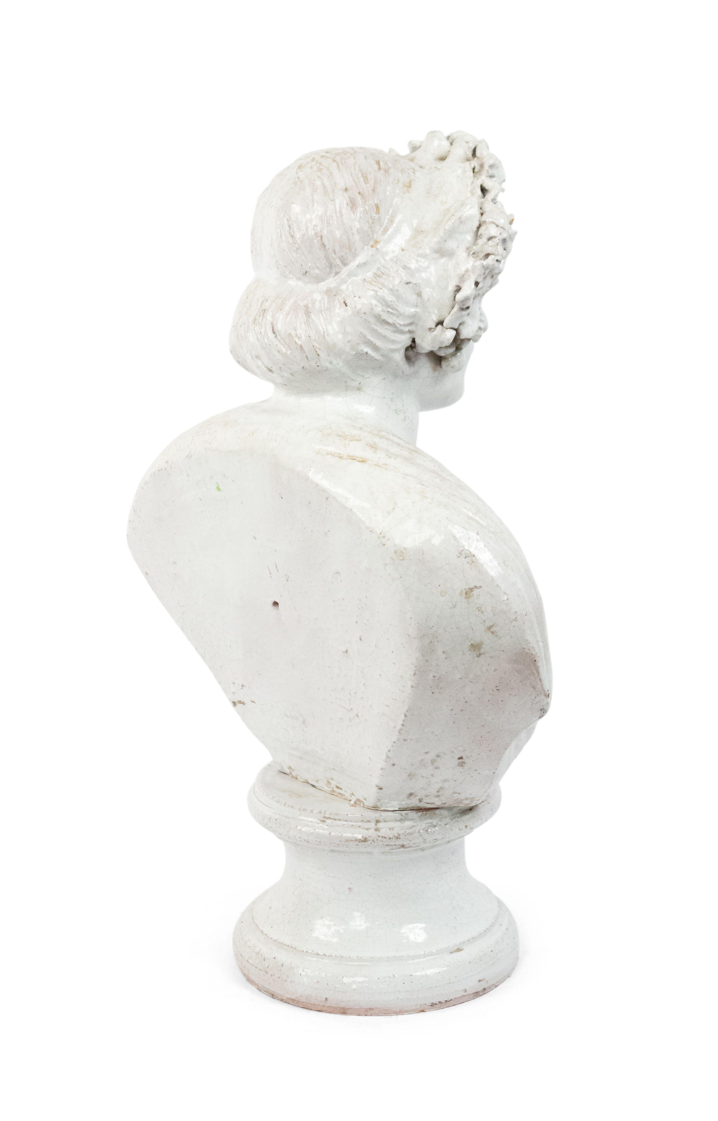 Italian Neo-Classic Terra-Cotta Busts For Sale 10