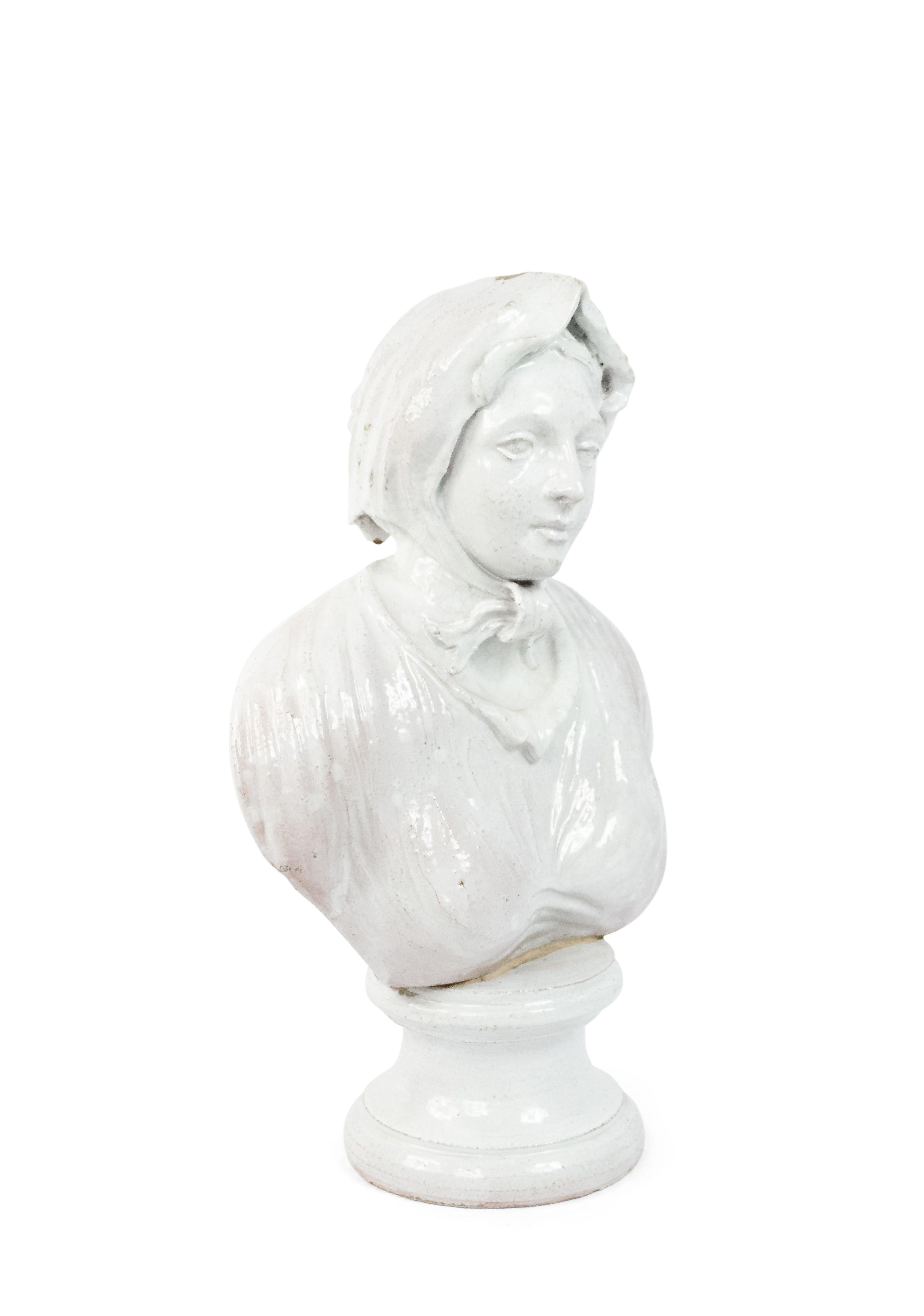 Italian Neo-Classic Terra-Cotta Busts For Sale 2