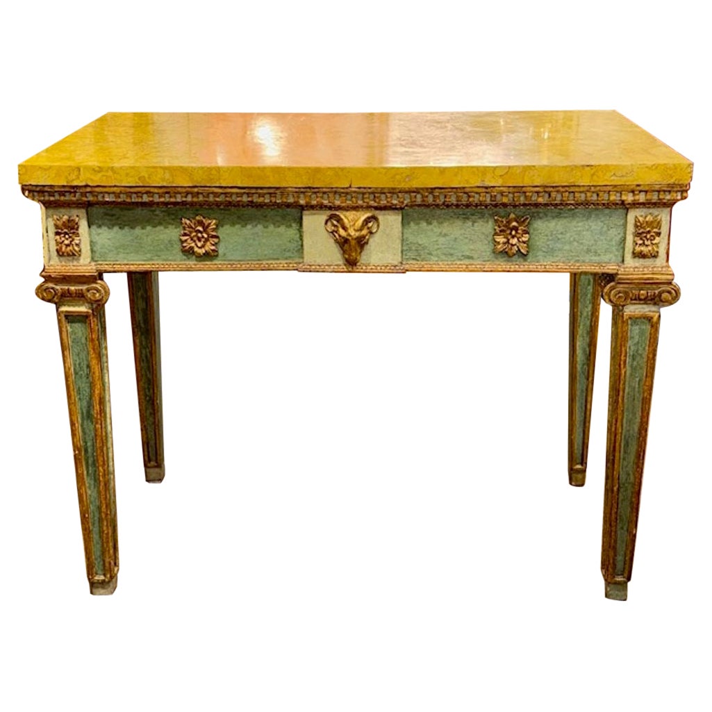 Console neoclassica italiana