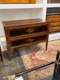 Italian Neo-Classical Diamond inlay Commode