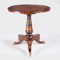 Italian Neoclassical Pedestal Table