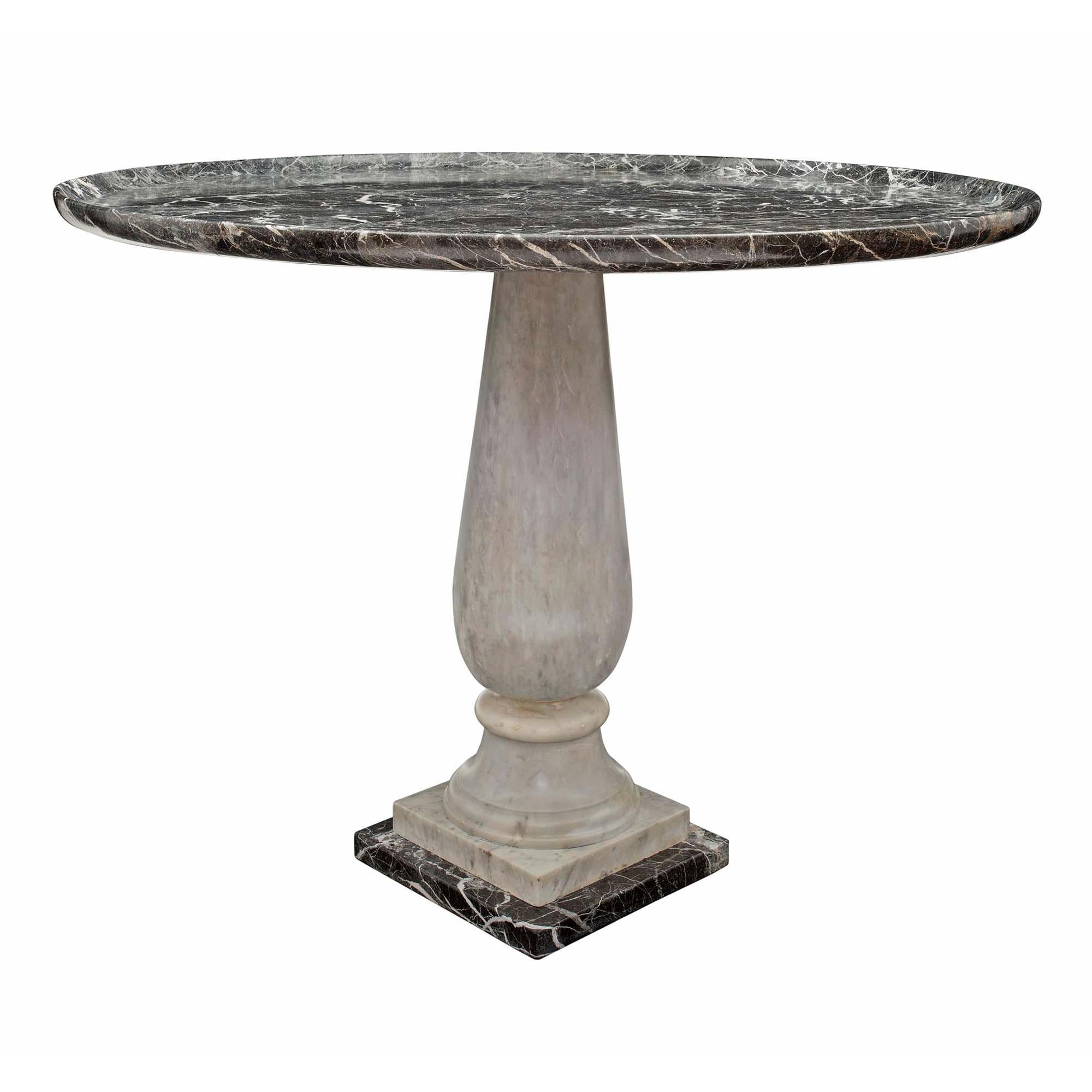 Neoclassical Italian Neo-Classical St. Saint-Maximin Marble Side Table