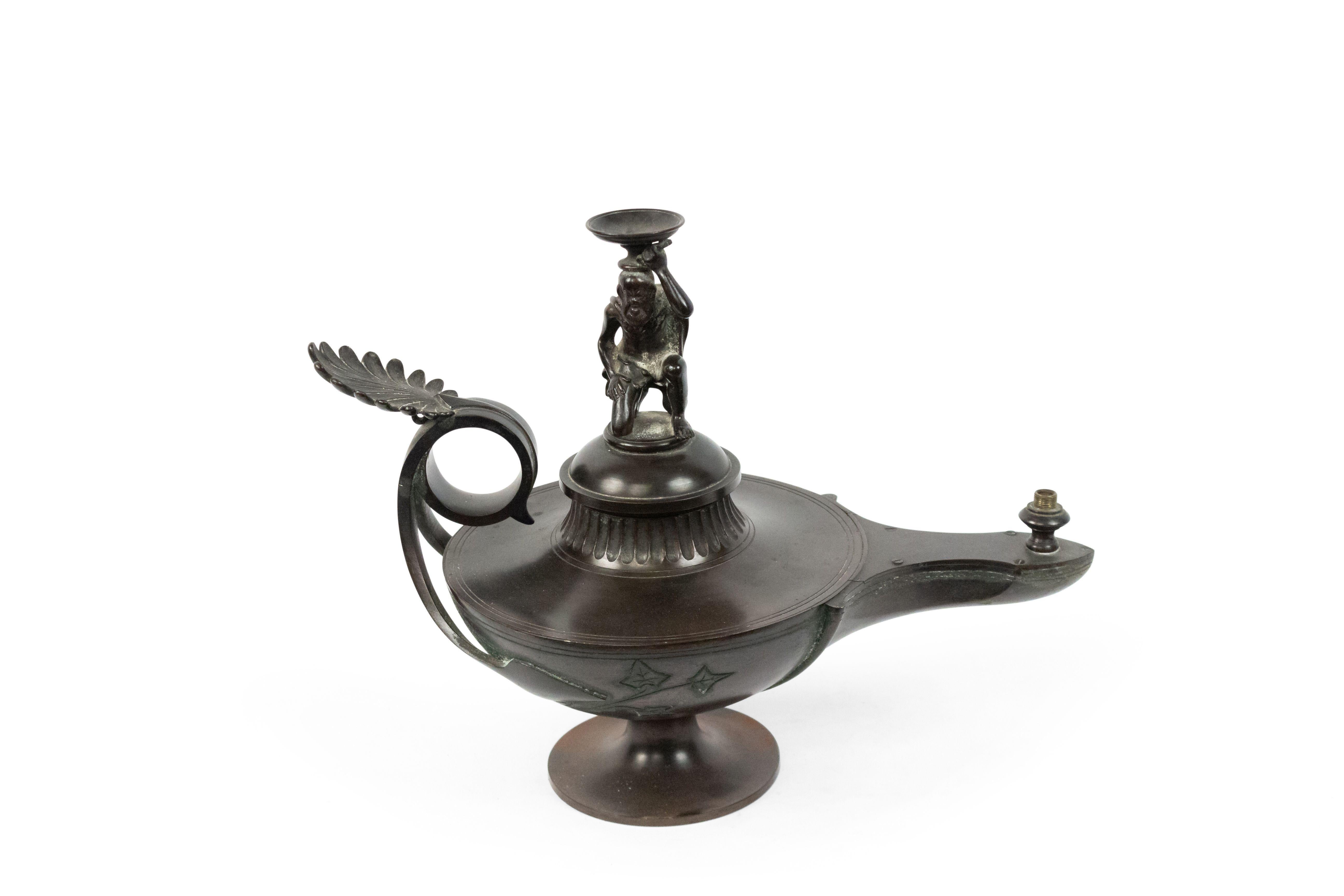 Néoclassique Lampes en bronze néoclassiques italiennes en vente