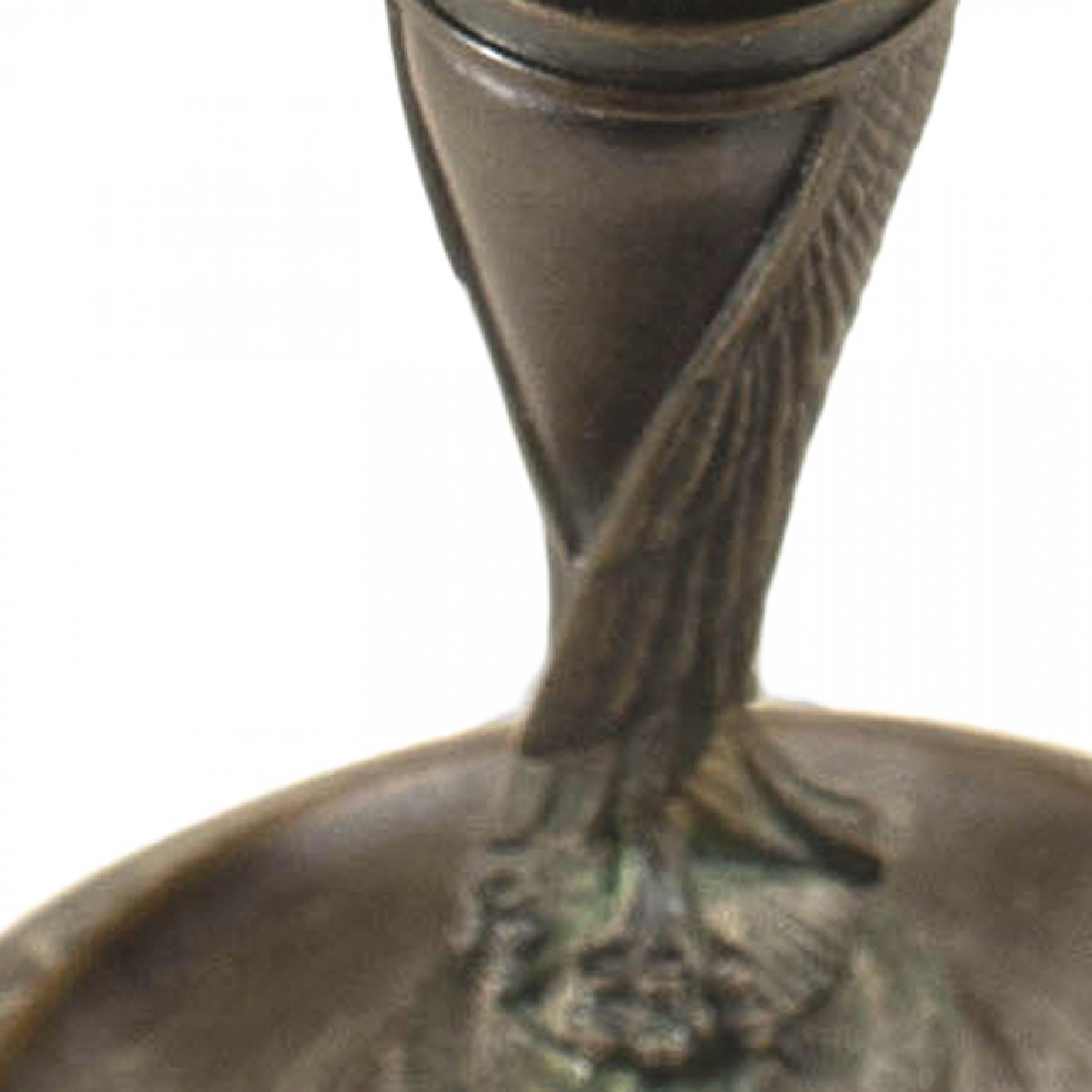 Italienischer Sockel aus neoklassischer Bronze im Zustand „Gut“ im Angebot in Queens, NY