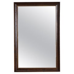 Italian Neoclassic Faux Grain Painted 
Brass Mirror, ca. 1835-1840