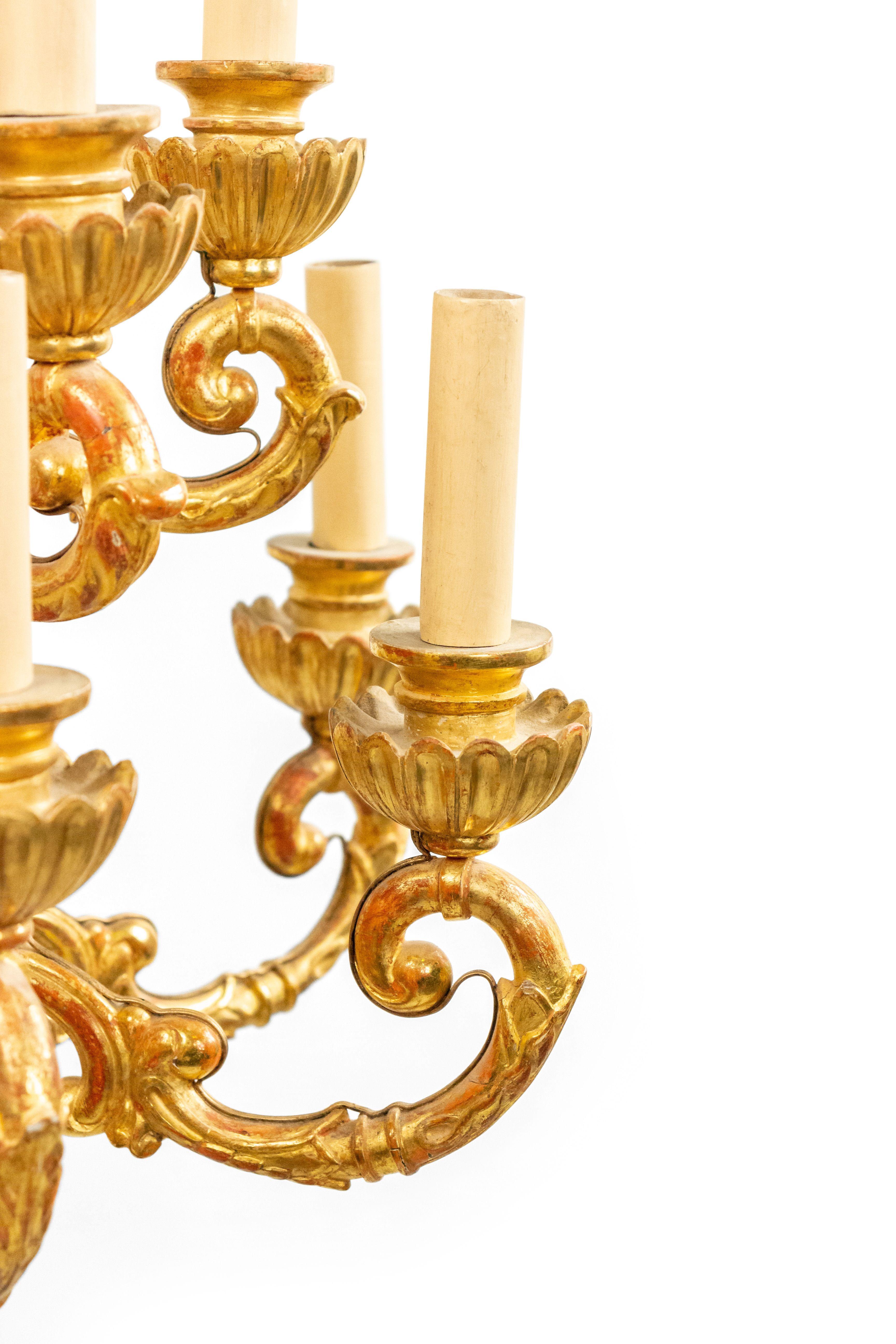 Neoclassical Italian Neoclassic Gilt Wall Sconces For Sale