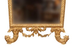 Italian Neoclassic Giltwood Mirror