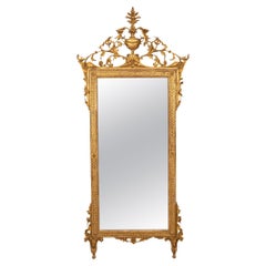 Italian Neoclassic Giltwood Mirror