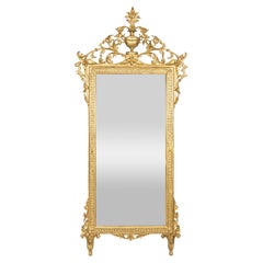 Italian Neoclassic Giltwood Mirror