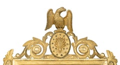 Italian Neoclassic Giltwood Mirror For The American Market
