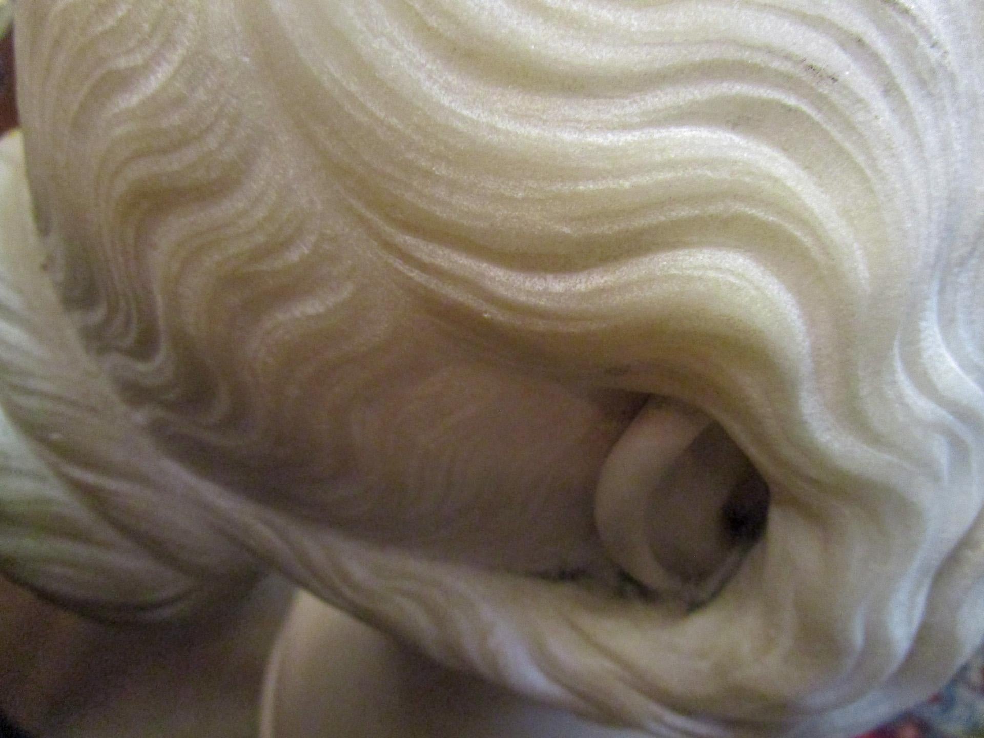 Neoclassical Italian Neoclassic Marble Bust of Woman signed Lawrence Macdonald Rome 1852 For Sale