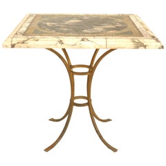 Italian Neo-Classic Marble End Table