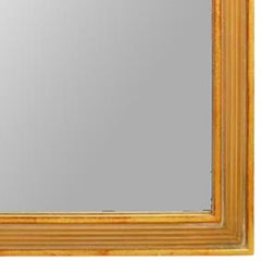 Italian Neoclassic Style Carved Drape Design Wall Mirror