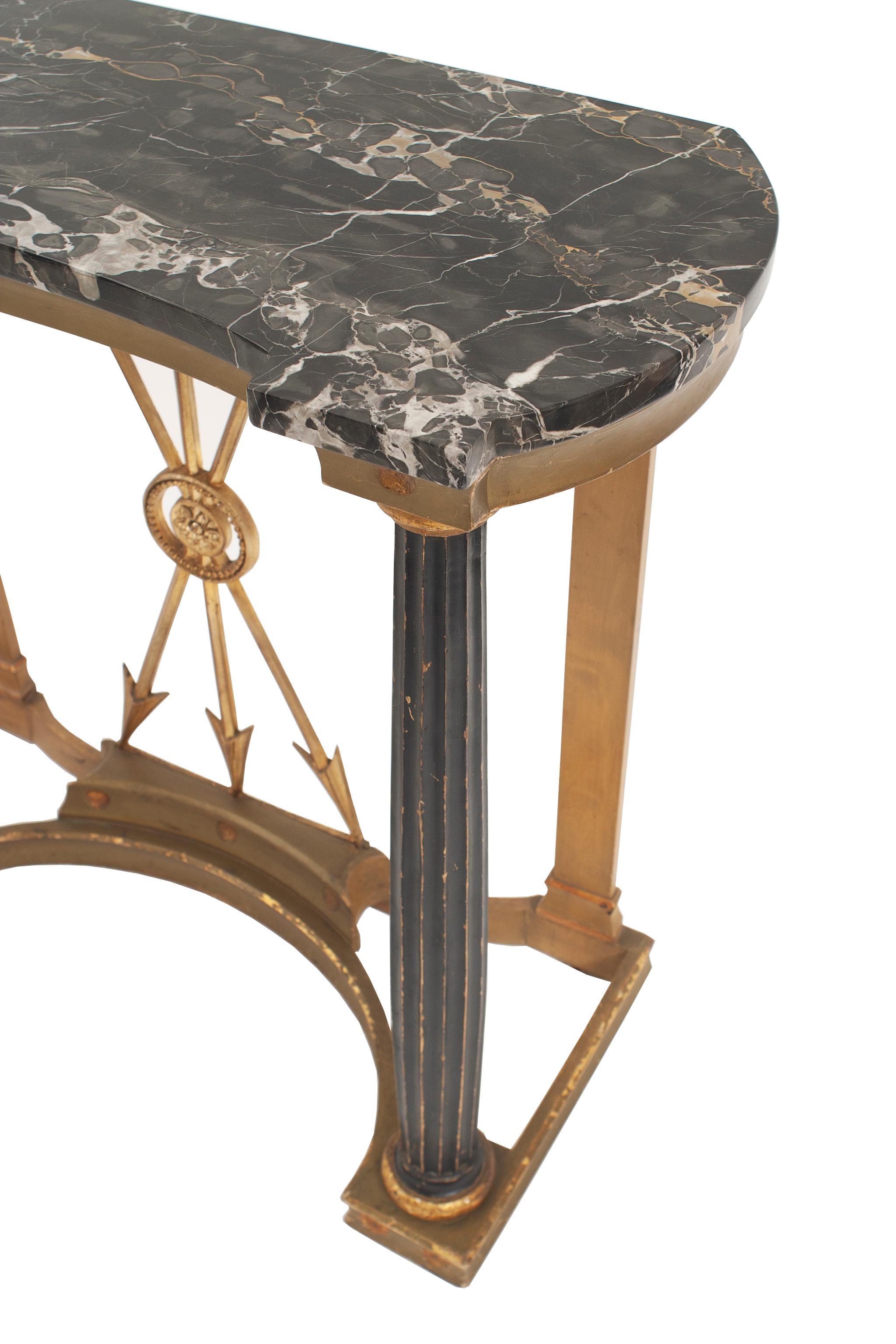 Neoclassical Italian Neoclassic Style Console Table