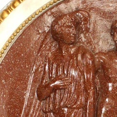 Italian Neoclassic Style Plaster Wall Plaque