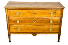 Italian Neoclassic Walnut Commode