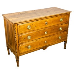 Commode italienne néoclassique en noyer