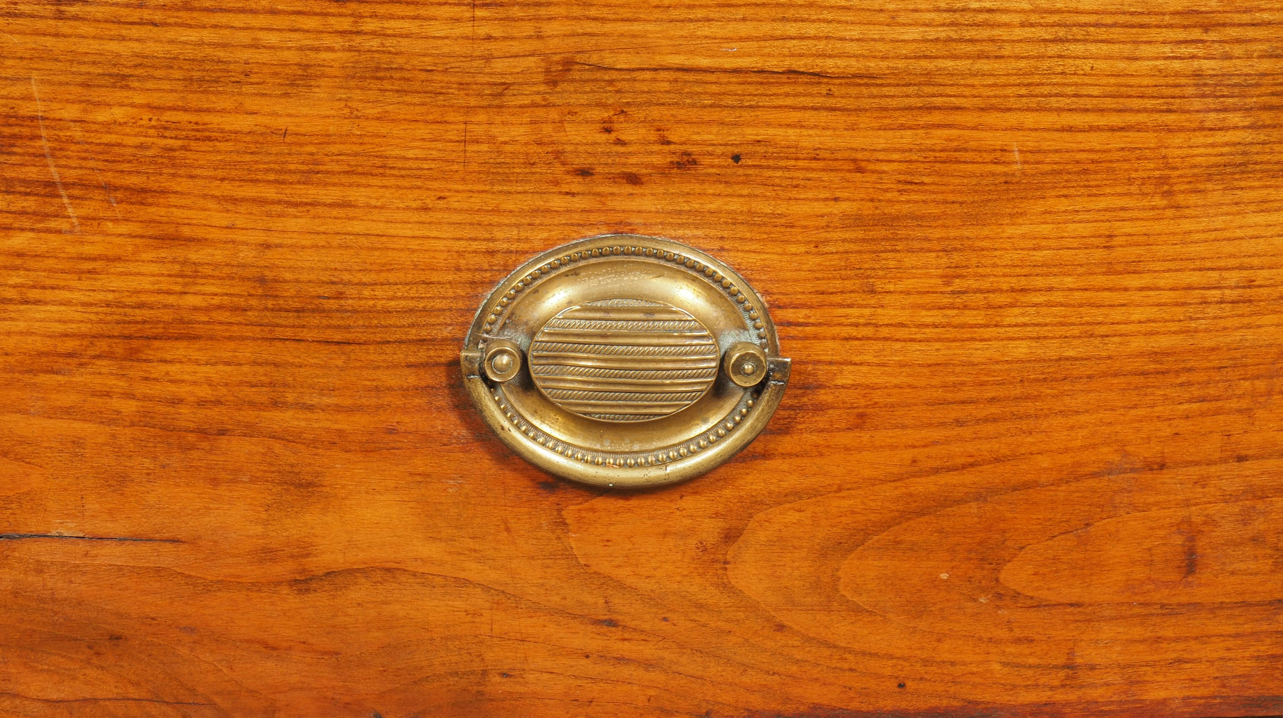 Italian Neoclassic Walnut Table For Sale 4