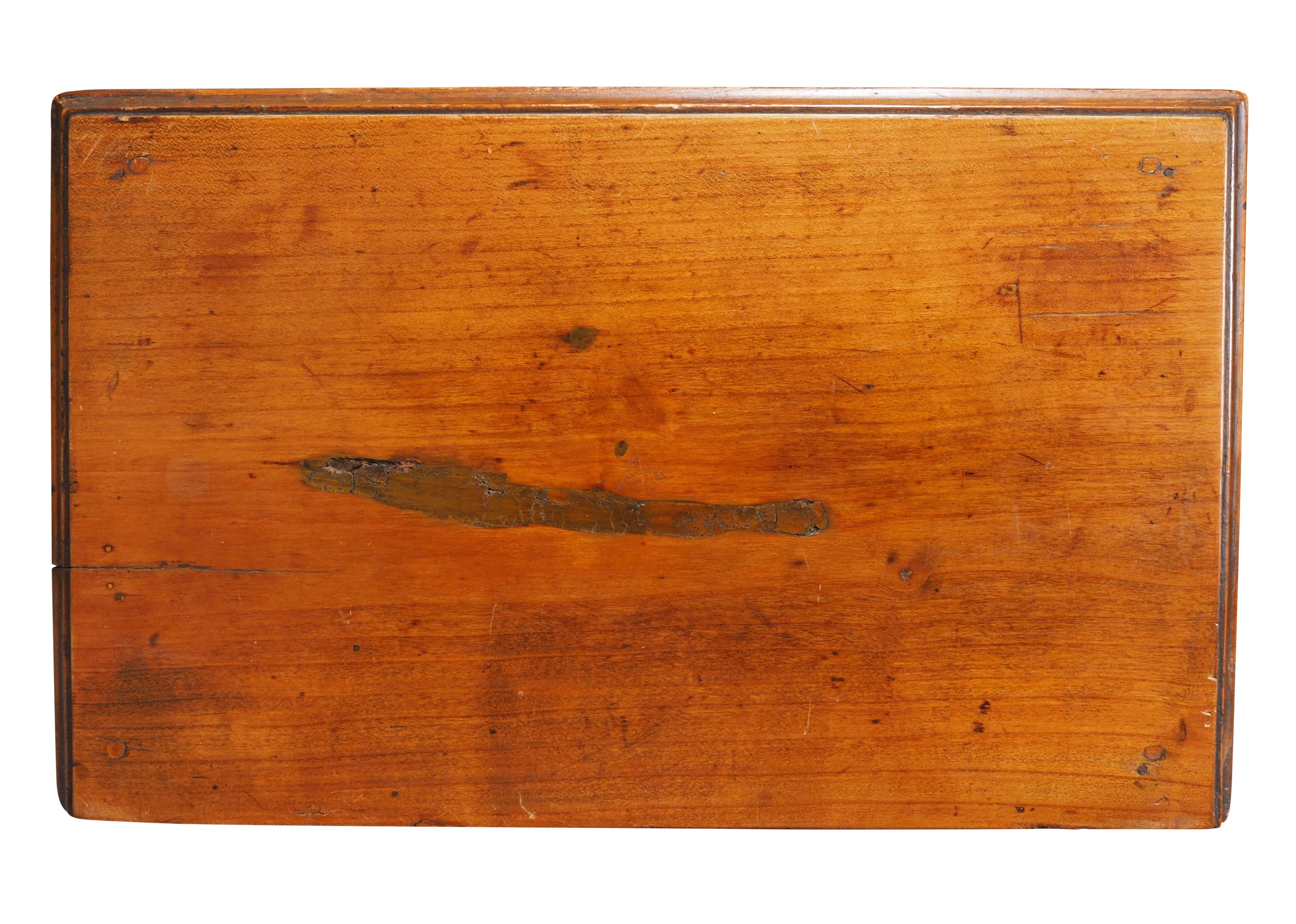 Italian Neoclassic Walnut Table For Sale 8