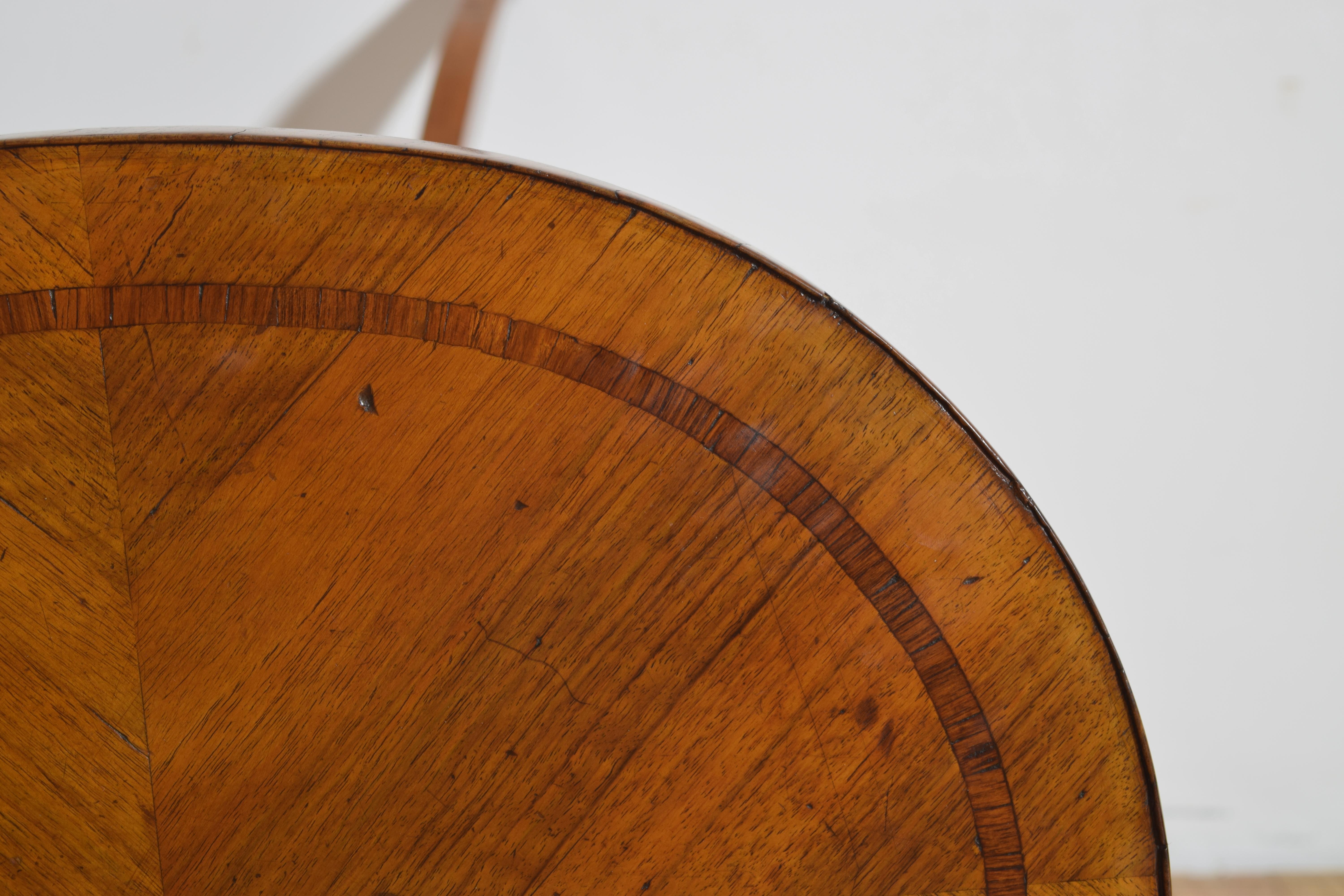 Italian Neoclassic Walnut & Veneered 