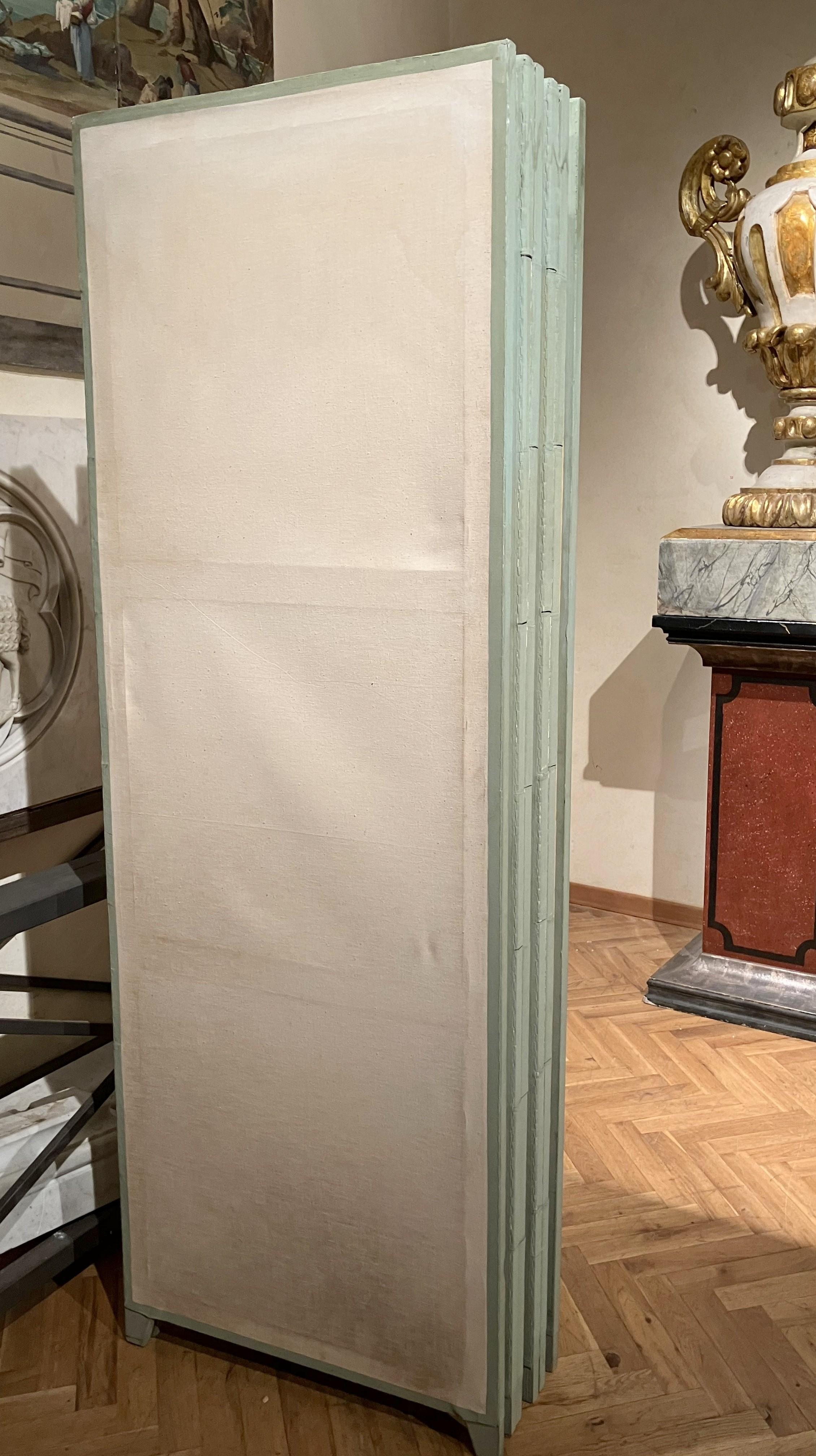 XVIIIe siècle et antérieur Des gravures architecturales néoclassiques italiennes gravées à l'eau-forte six panneaux pliant   en vente