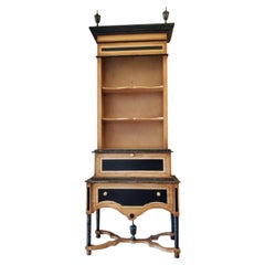 Italian Neoclassical Architectural Style Bookcase