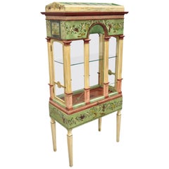 Italian Neoclassical Birdcage Style Vitrine Display Curio Cabinet, Eric Lansdown