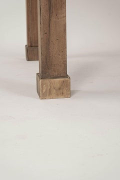 Italian Neoclassical Bleached Walnut Desk