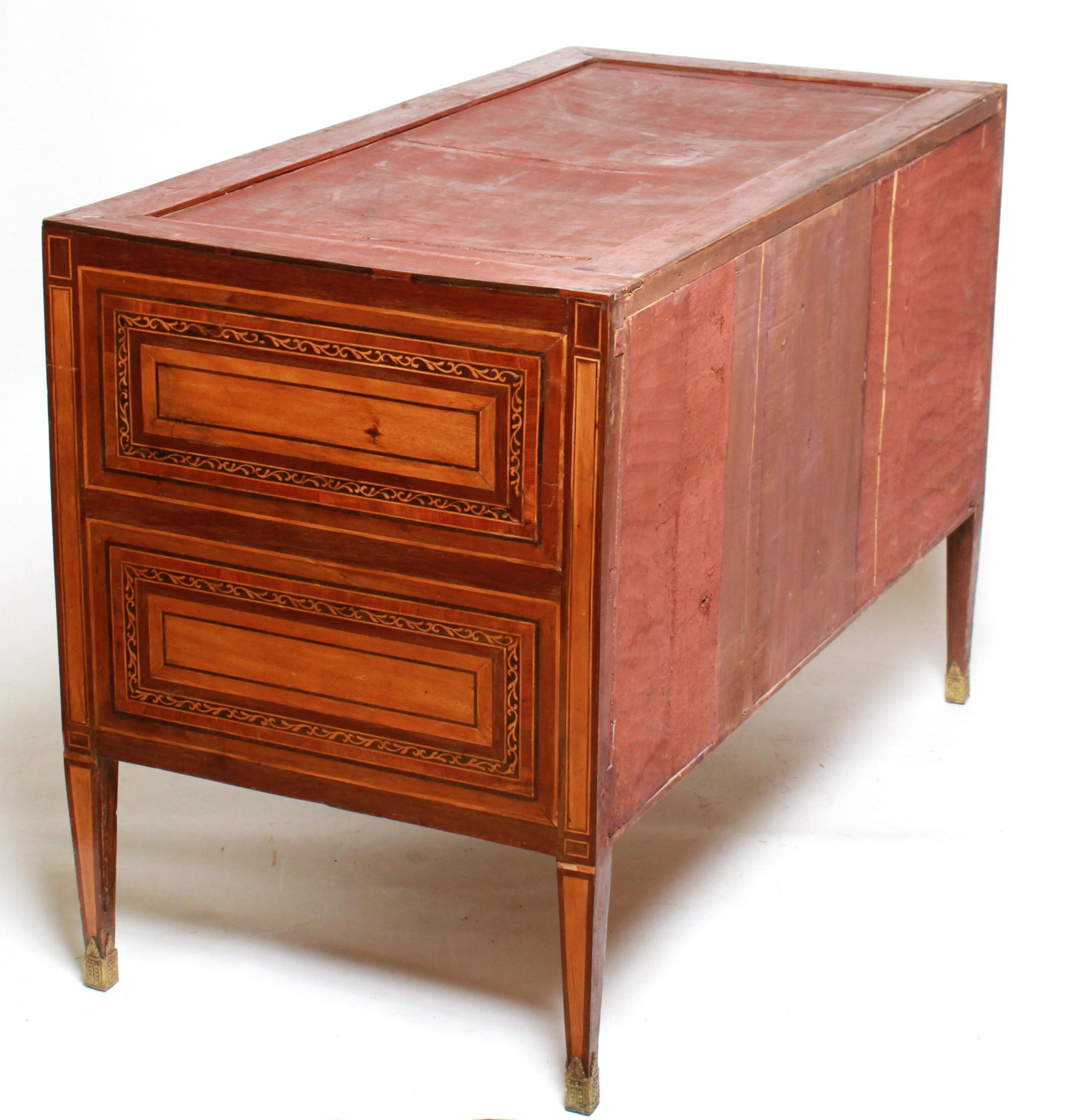 Italian Neoclassical Commodes Attributed to Giuseppe Maggiolini In Good Condition In New York, NY