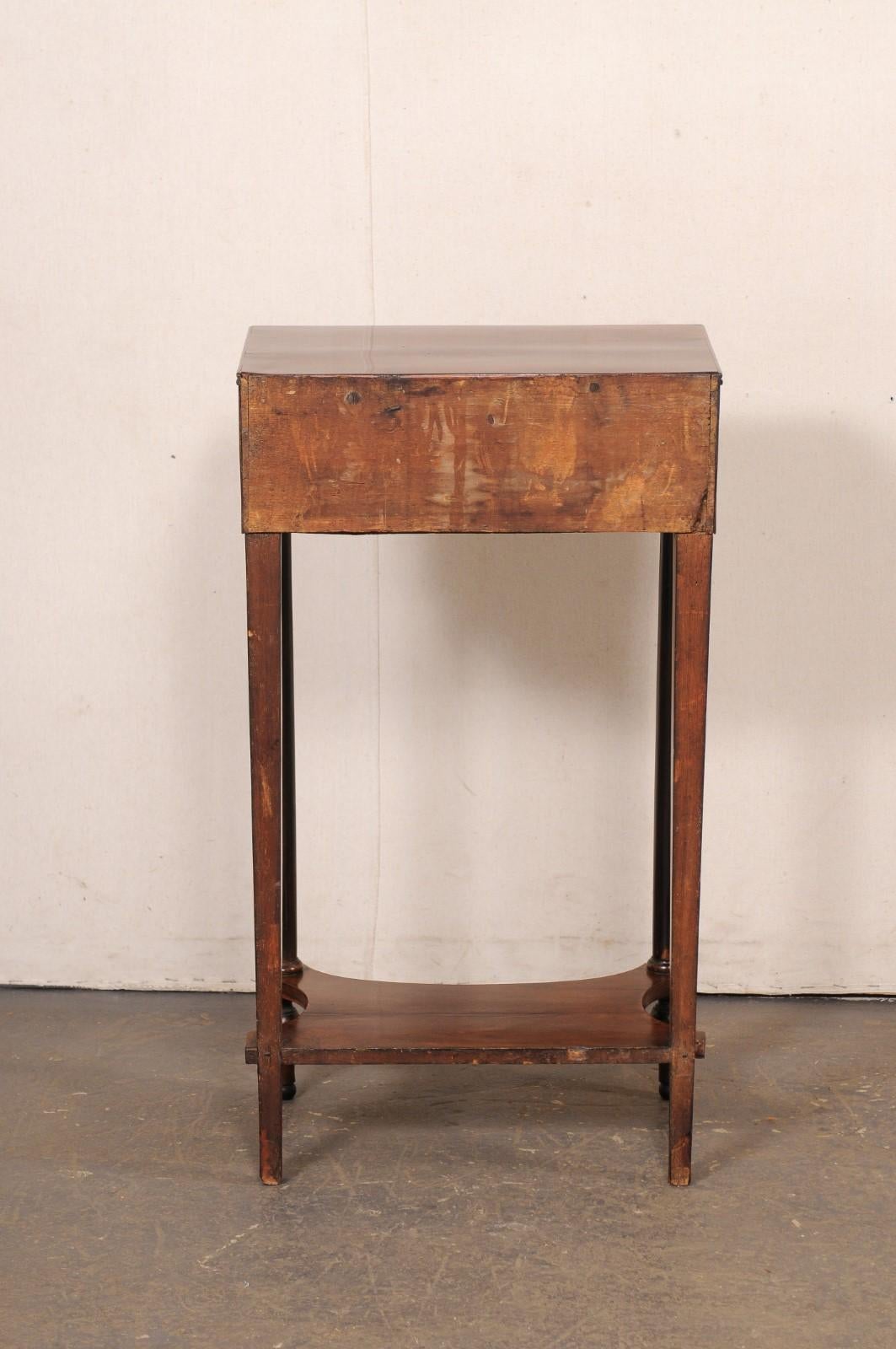 Italian Neoclassical End Table w/Drawer, Circa 1820's For Sale 2