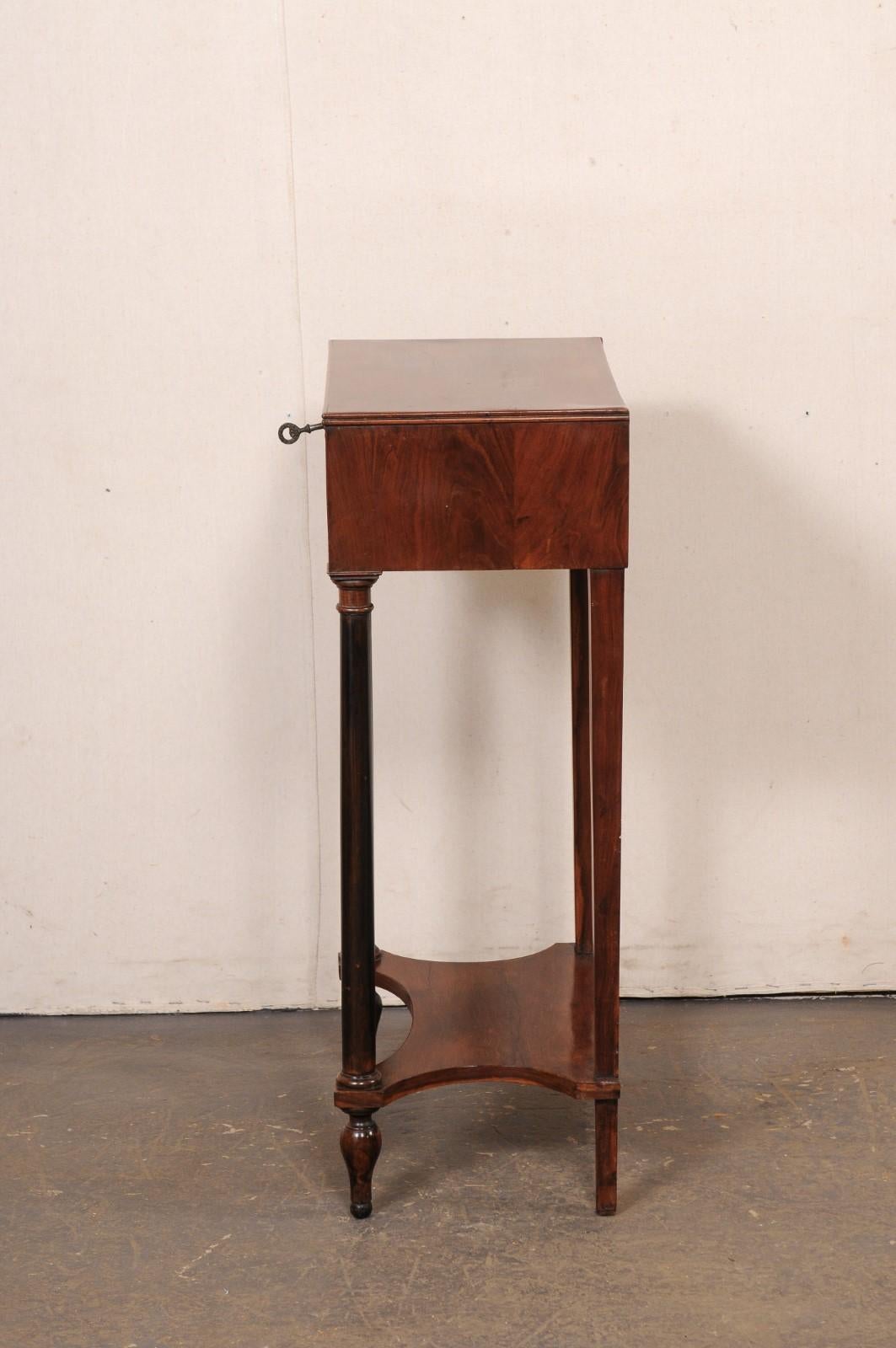 Italian Neoclassical End Table w/Drawer, Circa 1820's For Sale 4