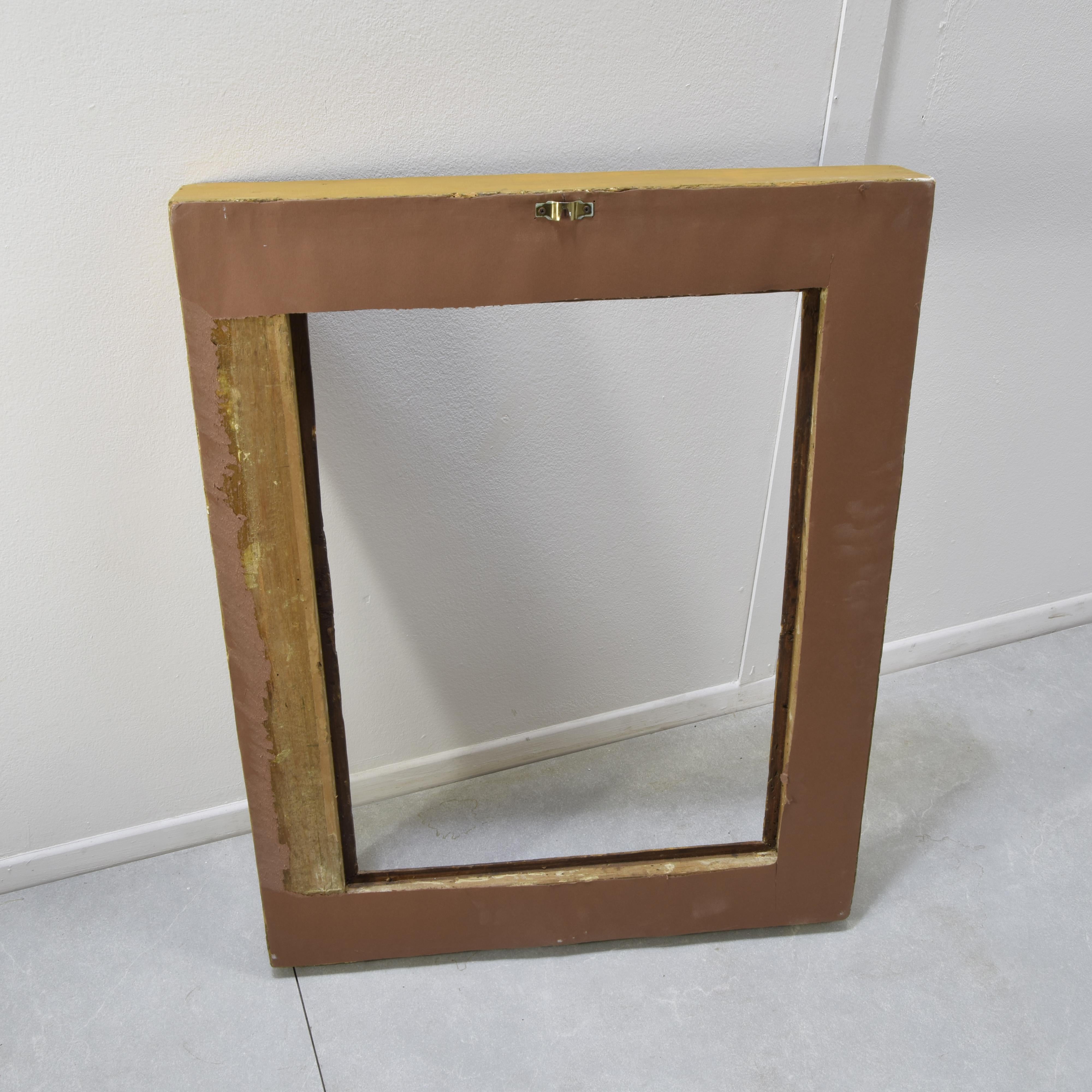 Italian neoclassical frame in gold leaf, Piemontese school – XIX For Sale 2