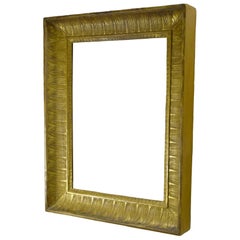 Italienischer neoklassizistischer Rahmen in Blattgold, Piemonteser Schule - XIX