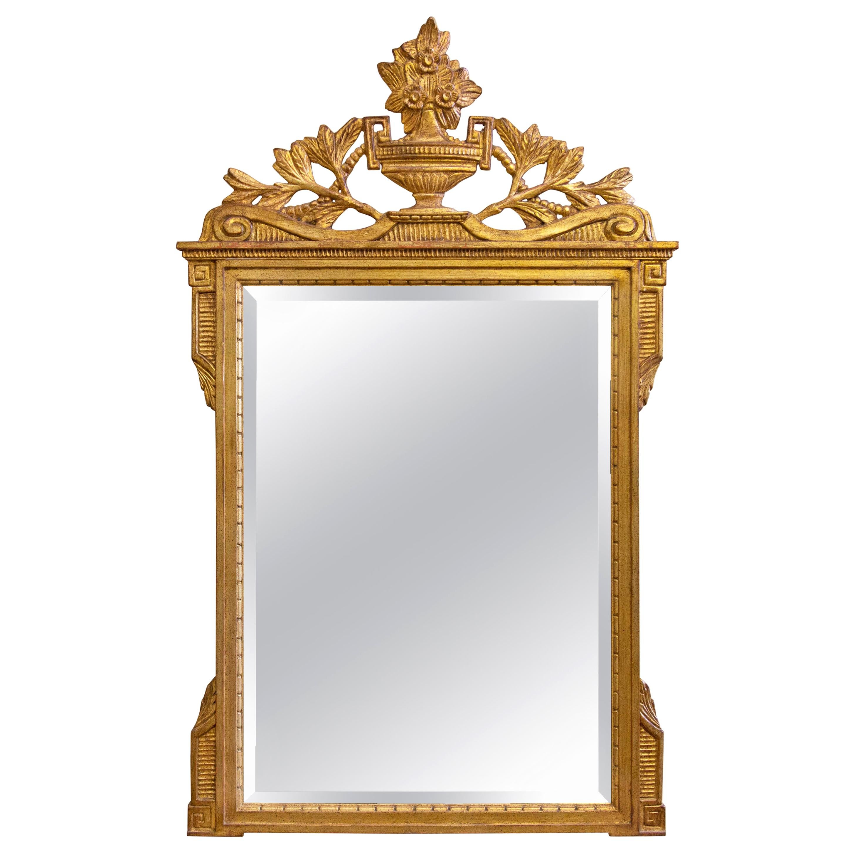 Italian Neoclassical Gilt Mirror