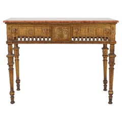 Italian Neoclassical Gilt-wood Console