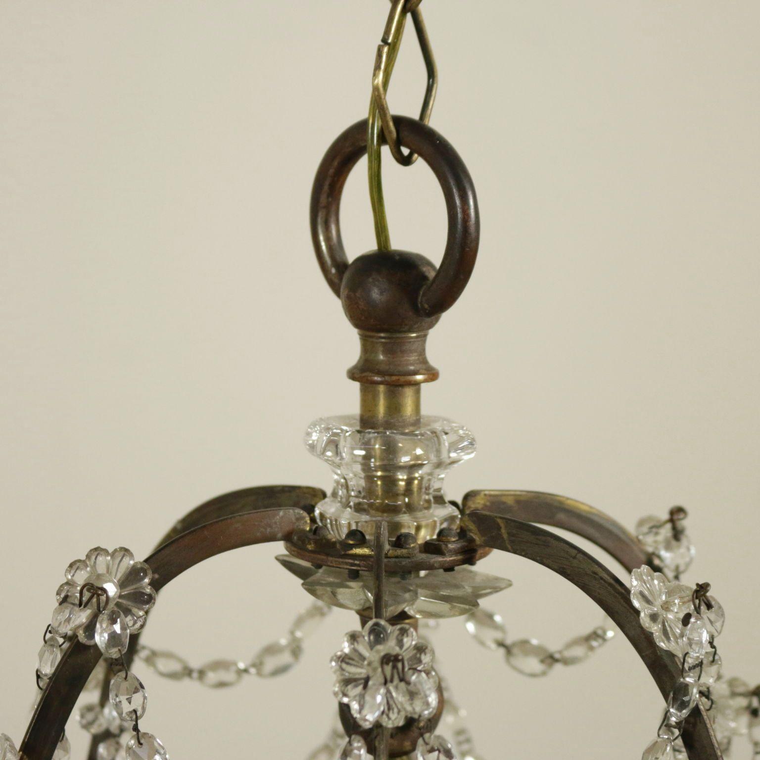 Italian Neoclassical Lantern, 19th Century For Sale 2
