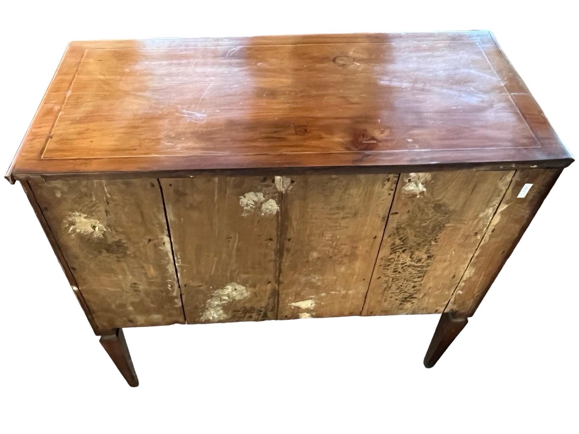 Commode neoclassico italiano Luigi XVI in ciliegio in vendita 7