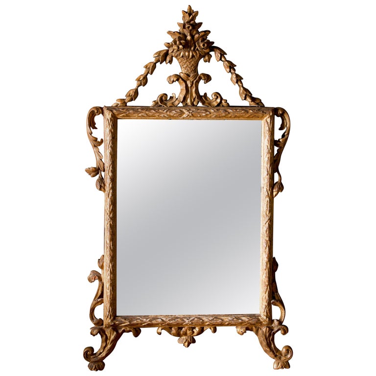 Italian Neoclassical Mirror For Sale