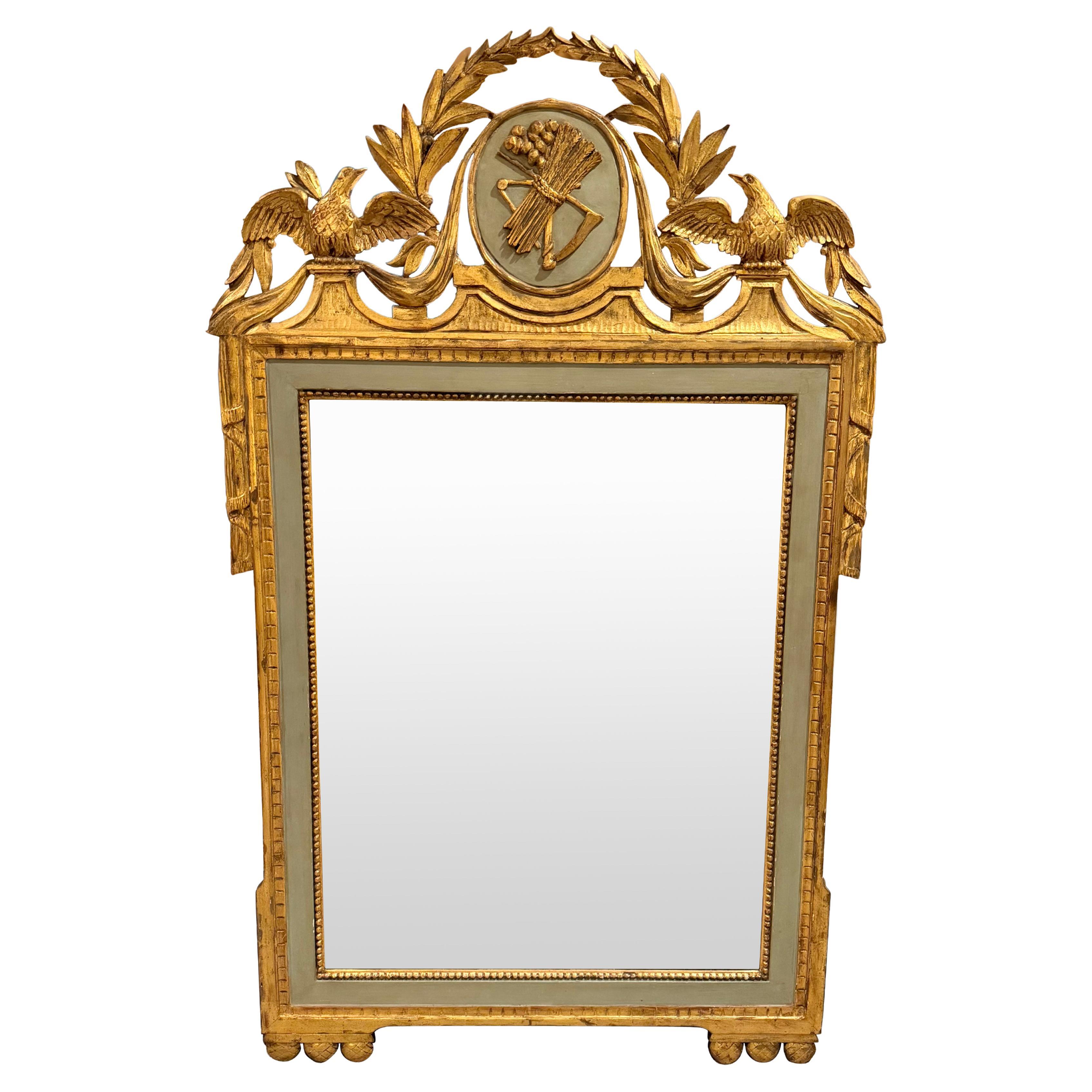 Italian Neoclassical Mirror For Sale
