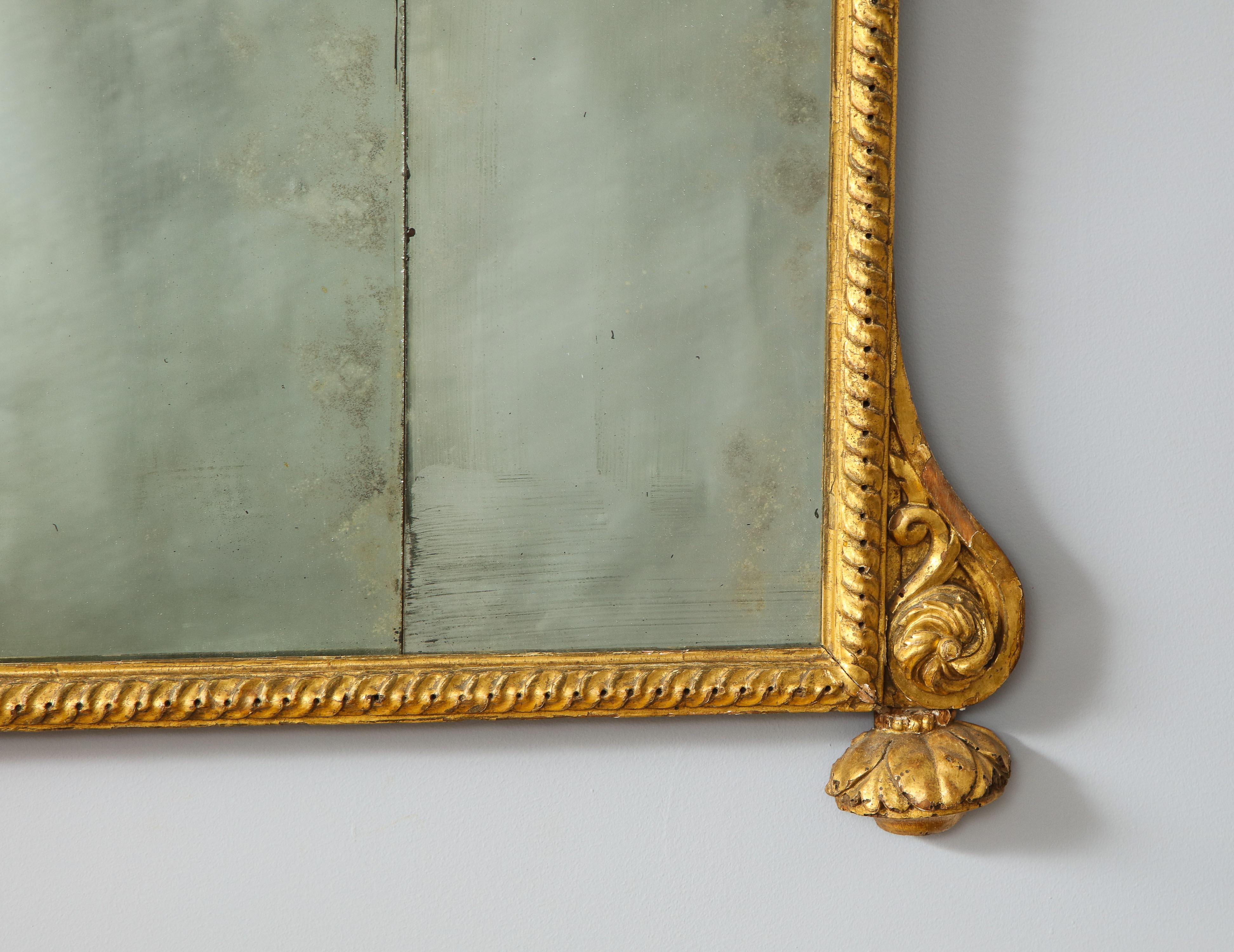 Italian Neoclassical Overmantle Mirror 2