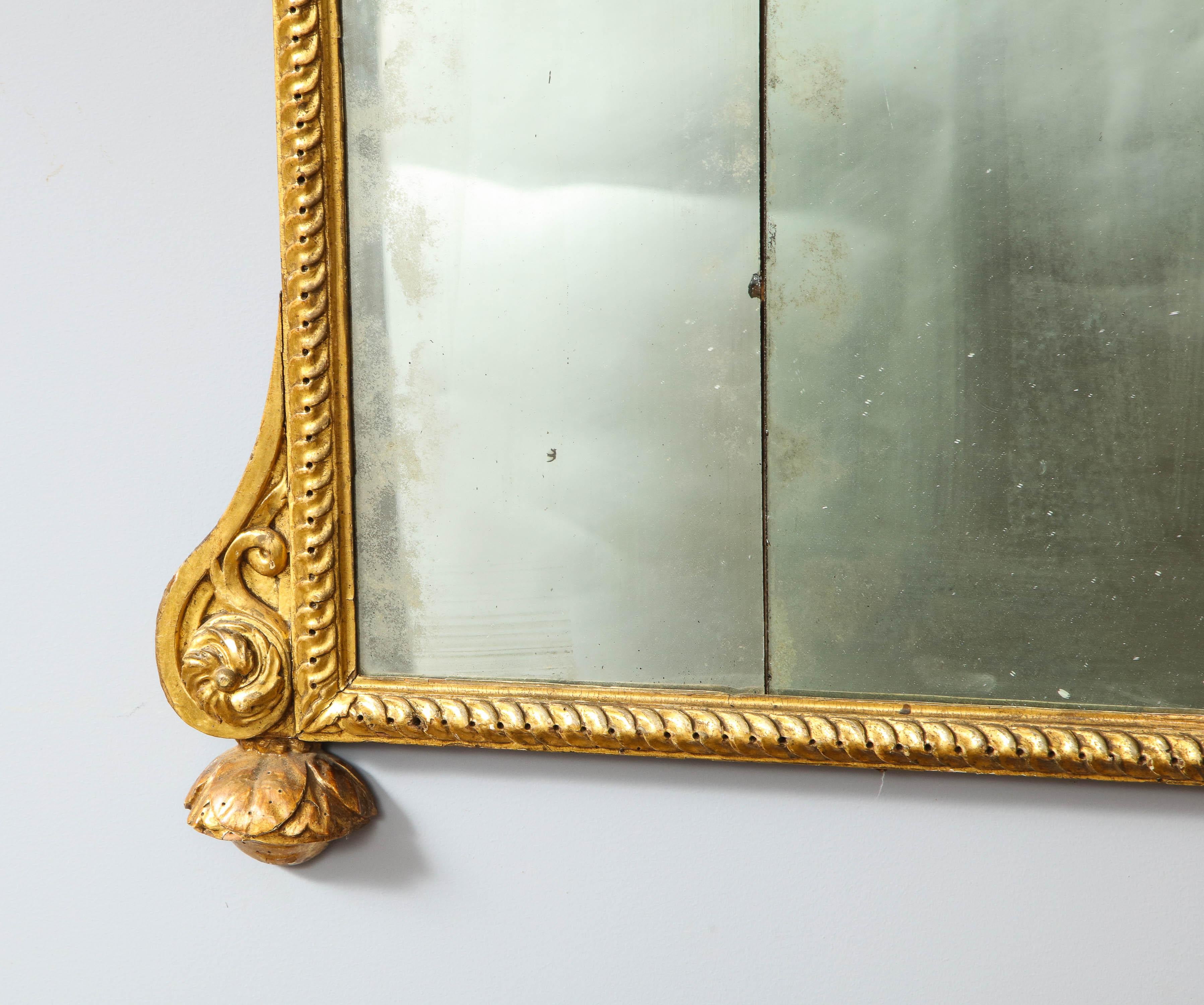 Italian Neoclassical Overmantle Mirror 3