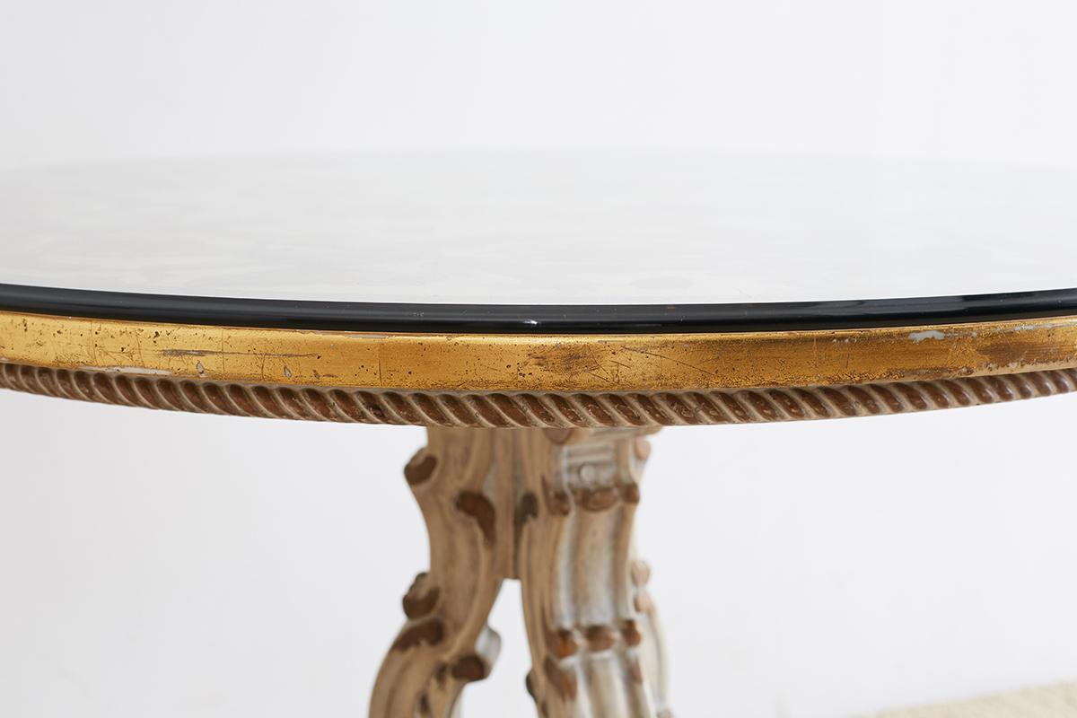 Italian Neoclassical Painted Marble-Top Centre Table 6