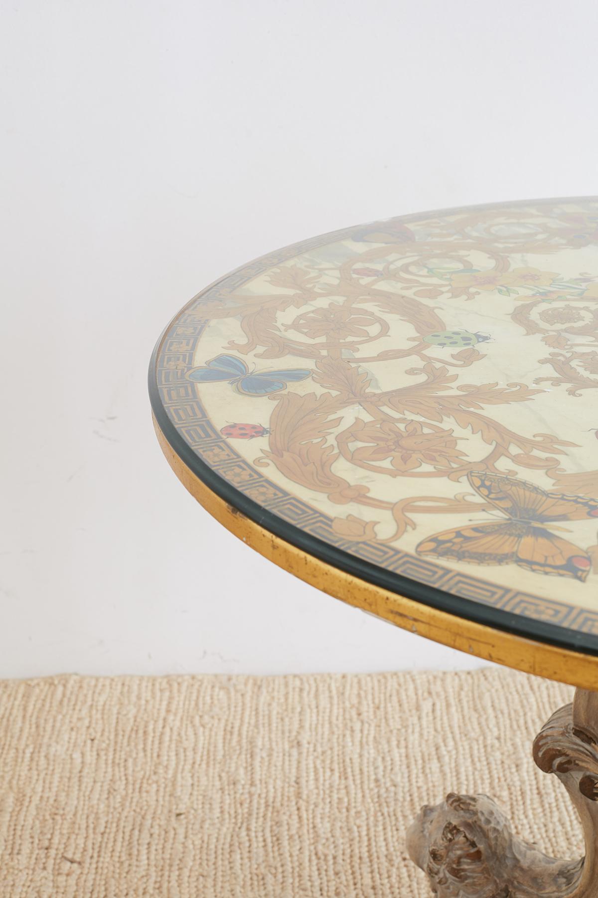 Italian Neoclassical Painted Marble-Top Centre Table 2