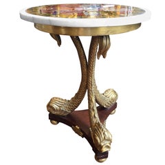 Italian Neoclassical Specimen Marble Table