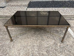 Tavolino da salotto in bronzo in stile neoclassico italiano