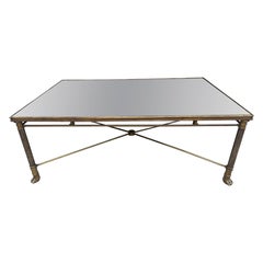 Italian Neoclassical Style Bronze Cocktail Table