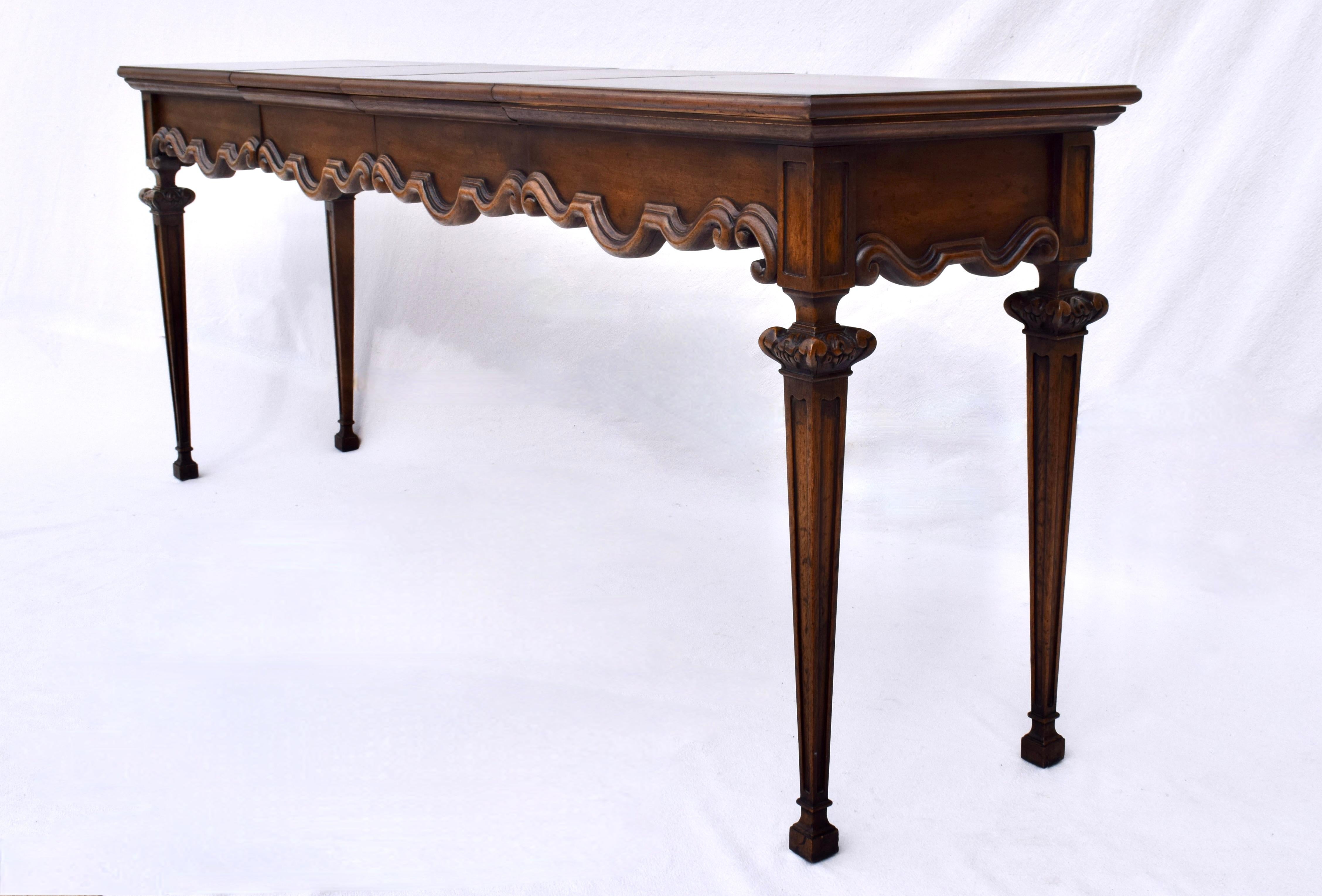Neoclassical Revival Italian Neoclassical Style Console Table