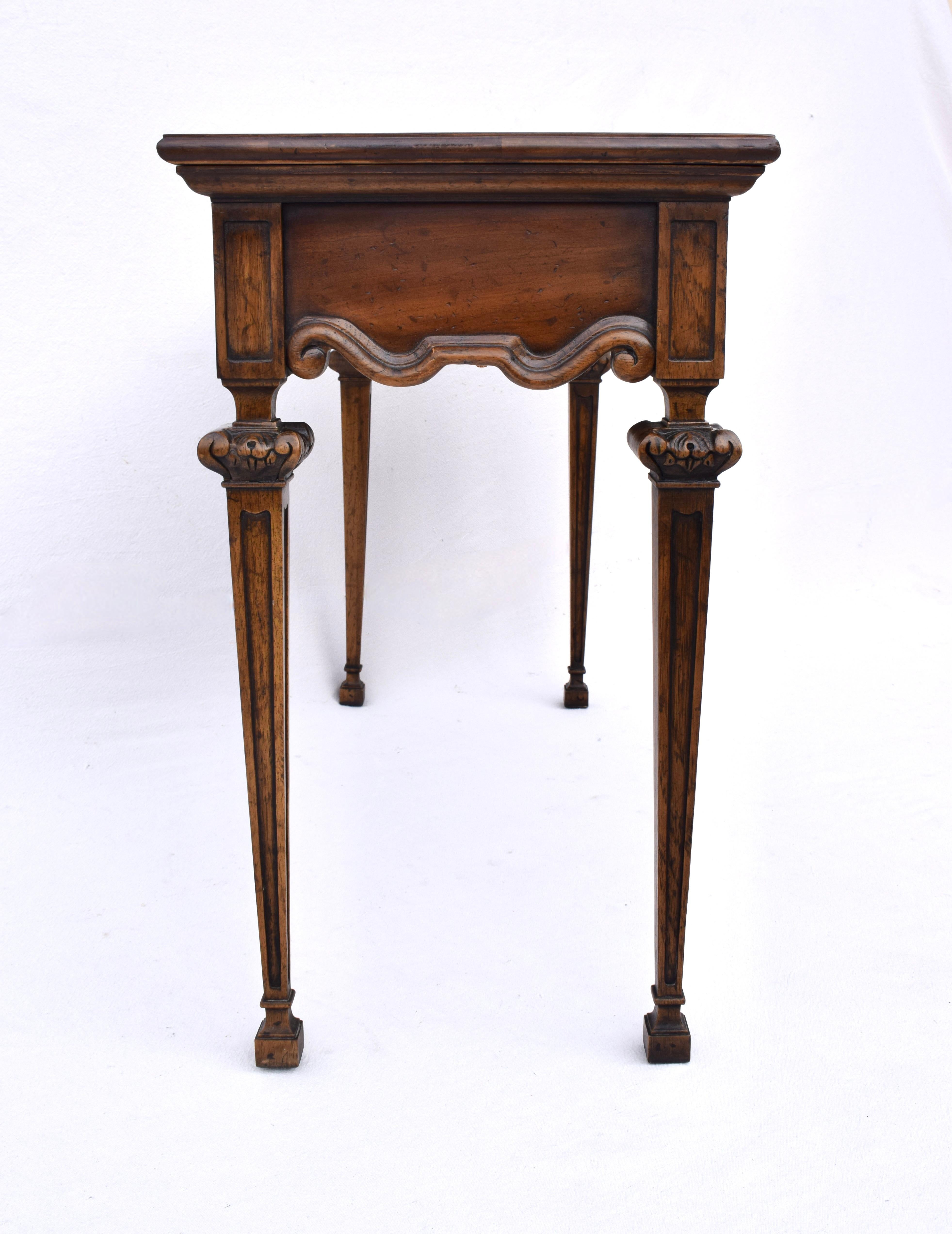 Italian Neoclassical Style Console Table In Good Condition In Southampton, NJ