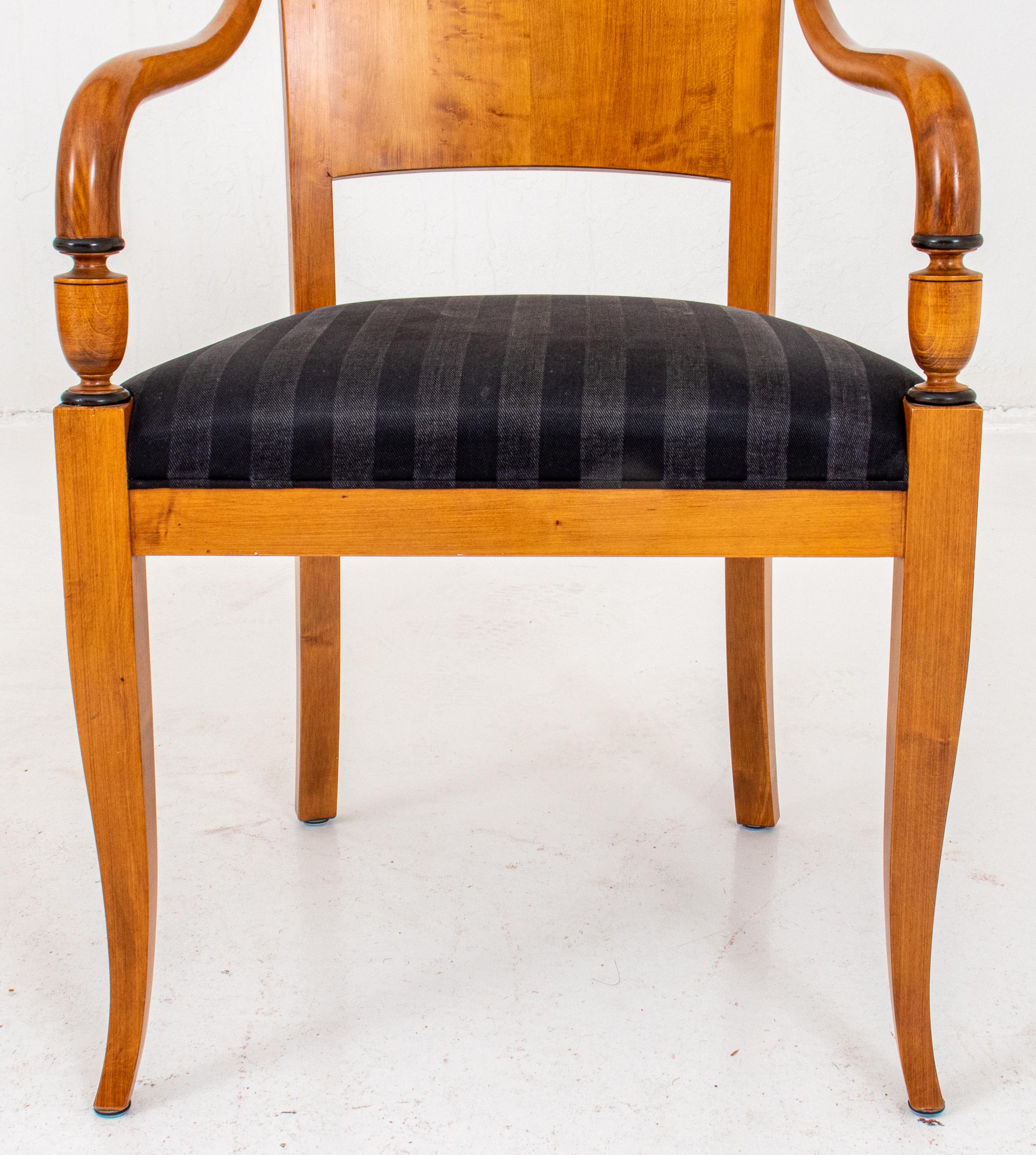 Italian Neoclassical Style Fruitwood Chairs, 12 5